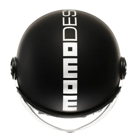 CASCO JET MOMO DESIGN FGTR CLASSIC MONO NERO OPACO / BIANCO
