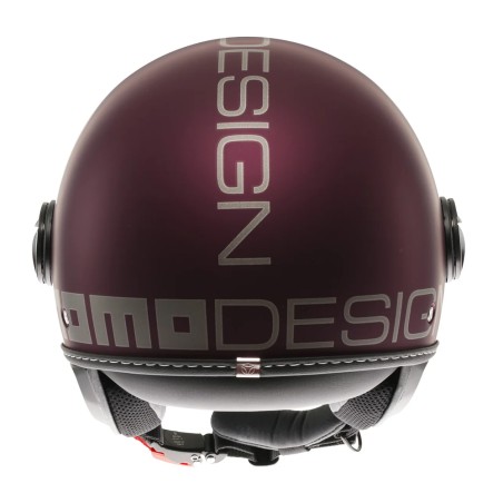 CASCO JET MOMO DESIGN FGTR EVO MONO AMARENA OPACO / SILVER