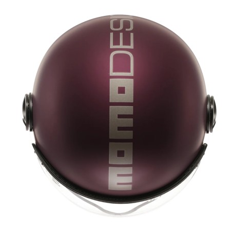 CASCO JET MOMO DESIGN FGTR EVO MONO AMARENA OPACO / SILVER