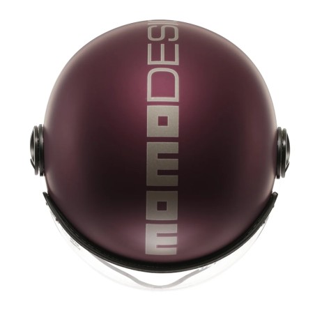 CASCO JET MOMO DESIGN FGTR EVO MONO AMARENA OPACO / SILVER