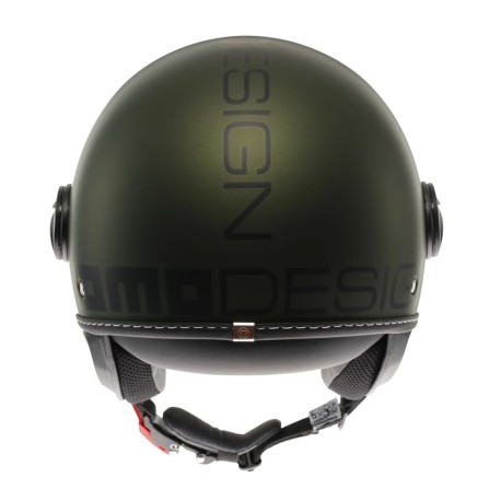 CASCO JET MOMO DESIGN FGTR EVO MONO VERDE OPACO / NERO