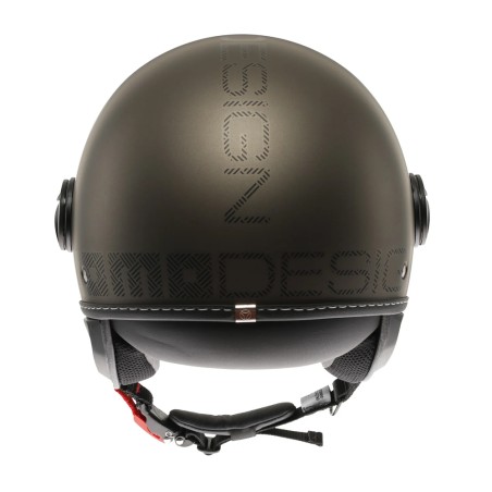 CASCO JET MOMO DESIGN FGTR EVO HIP BRONZO OPACO / TEXTURE PIETRA