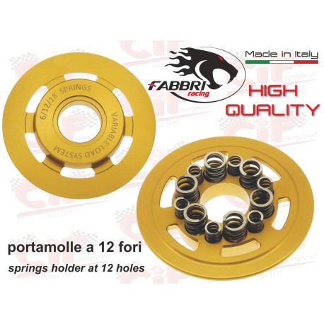 FRIZIONE FABBRI 12R SUPER RACING 6-12-18 MOLLE PIAGGIO APE VESPA 50 125