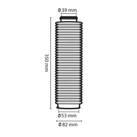 SOFFIETTI PER FORCELLE 32 DENTI BLU CIRCUIT SS004-004