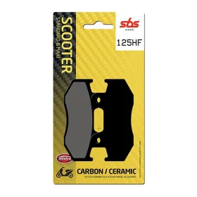 PASTIGLIE FRENO ANTERIORI SBS 125HF CARBON CERAMIC