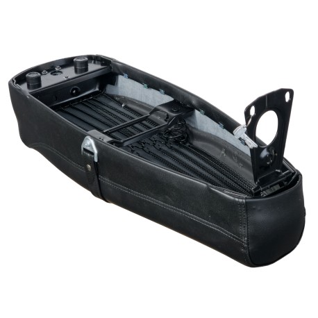 SELLA A MOLLE NERA CON SCRITTA PIAGGIO VESPA PX ARCOBALENO 125 150 200