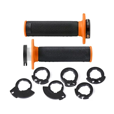 MANOPOLE DOMINO D-LOCK D200 CON GHIERE NERO / ARANCIONE