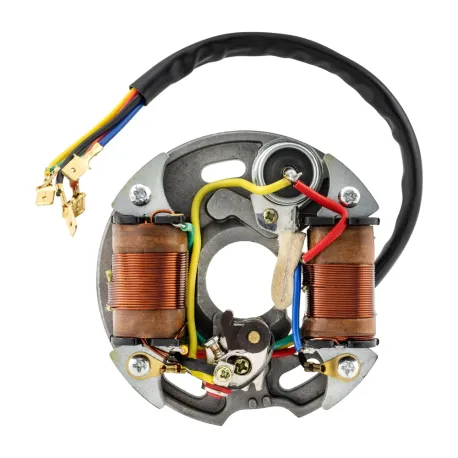 STATORE 6V 25W 2 BOBINE 5 FILI PIAGGIO VESPA 50