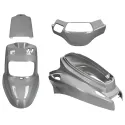 KIT PLASTICHE CARENE GRIGIO NARDO MBK BOOSTER YAMAHA BWS 50 DAL 2004