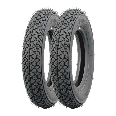 Coppia Copertoni Pneumatici Michelin 3.50-10 S83 59J Reinf Piaggio Ape Vespa 50 125 150 200