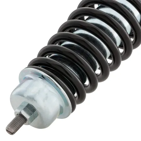 AMMORTIZZATORE POSTERIORE CARBONE CORPO ZINCATO MOLLA NERA PIAGGIO VESPA 50 125 150 200