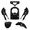 KIT CARENE 6 PEZZI NERO LUCIDO PIAGGIO LIBERTY IGET 50 125 150 2015 - 2023