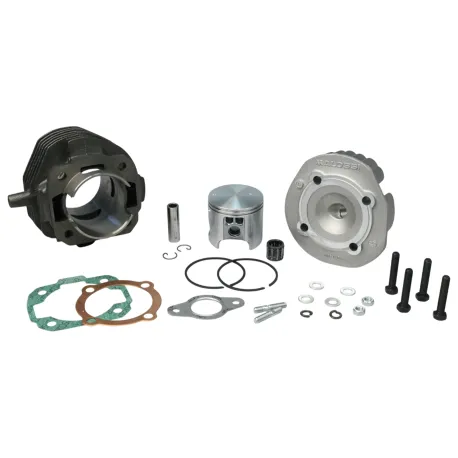 KIT CILINDRO GRUPPO TERMICO MALOSSI Ø 55 102CC 6 TRAVASI PIAGGIO APE VESPA 50