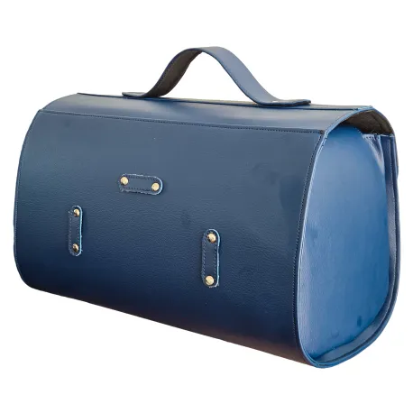 BORSA BAULETTO BLU PELLE SINTETICA PORTAPACCHI PIAGGIO VESPA