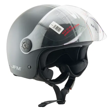 CASCO JET JFM NERO OPACO 980NO