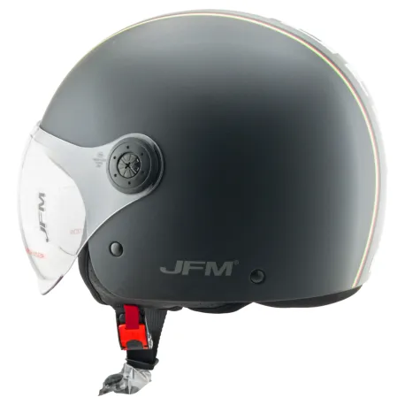 CASCO JET JFM NERO OPACO 980NO