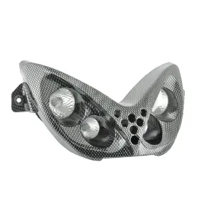 maschera faro carbon look alogeno tnt | 201390D