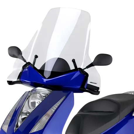 parabrezza completo di attacchi fabbri | 2096A + 2097E