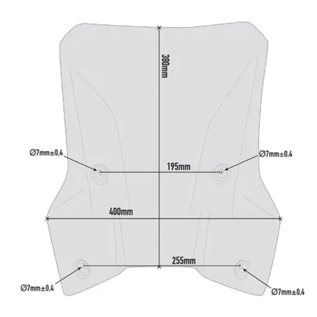 paraventino fume scuro sport givi | D7706S