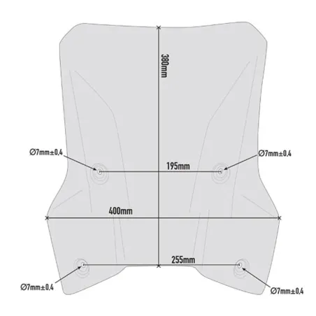 paraventino fume scuro sport givi | D7706S