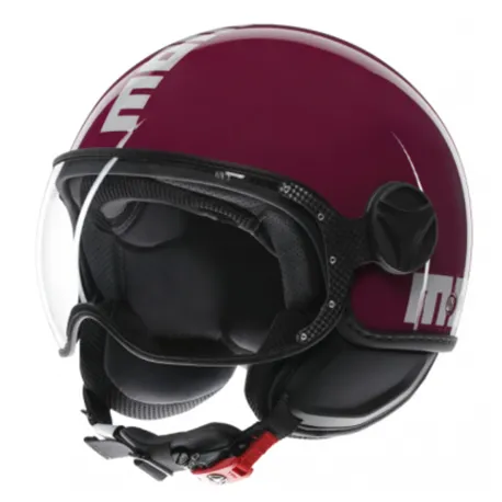 CASCO MOMO PURPLE WHITE