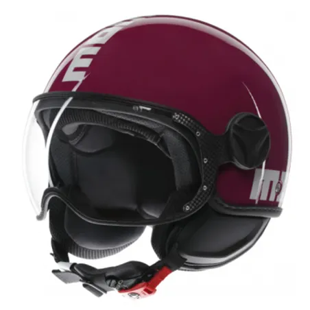 CASCO MOMO PURPLE WHITE