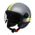 CASCO JET MOMO DESIGN MATT GRAY YELLOW | 21184A7029024
