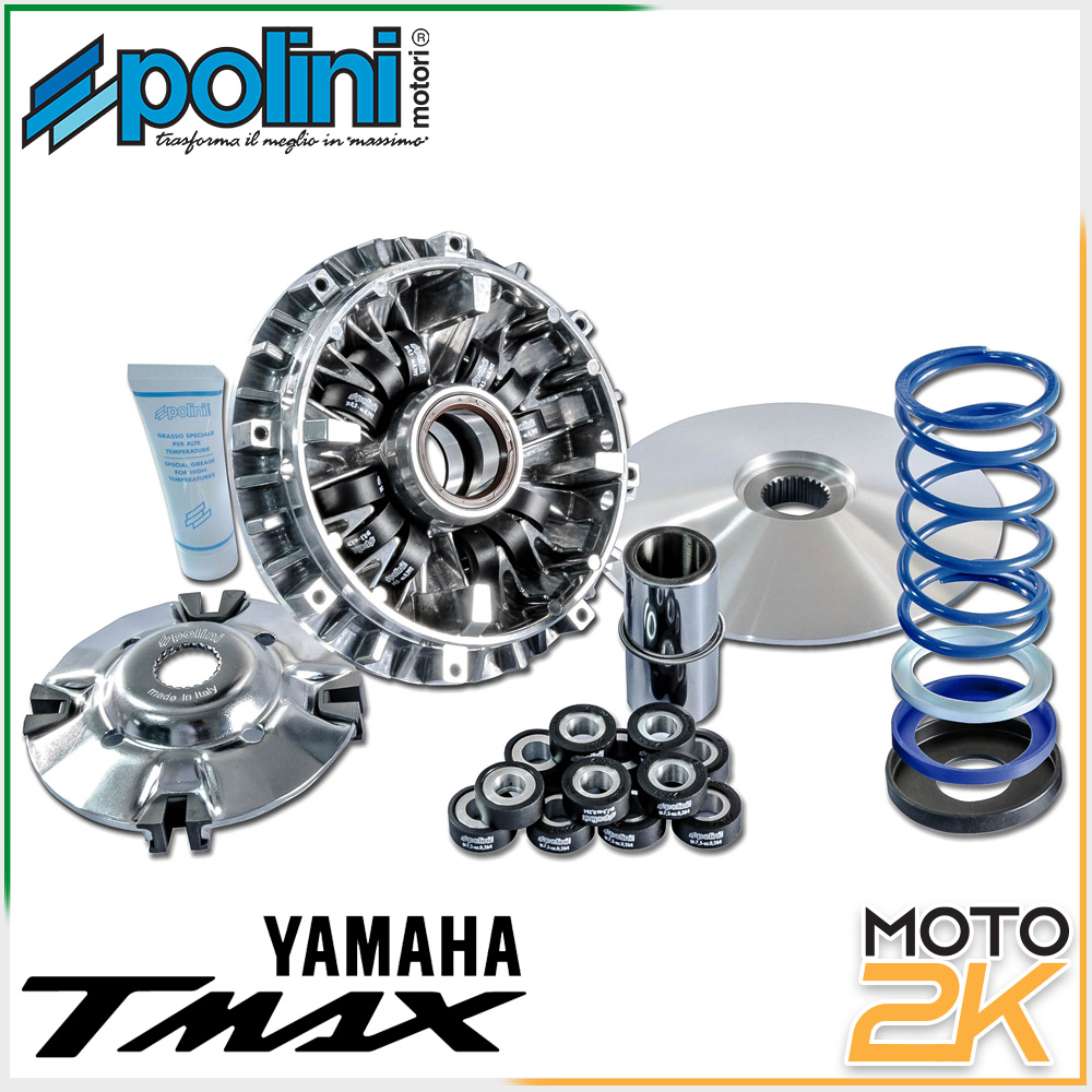 Kit Cursori Variatore POLINI - 12 Rulli Per Yamaha TMAX 500 (2001-2011) - Foto 3