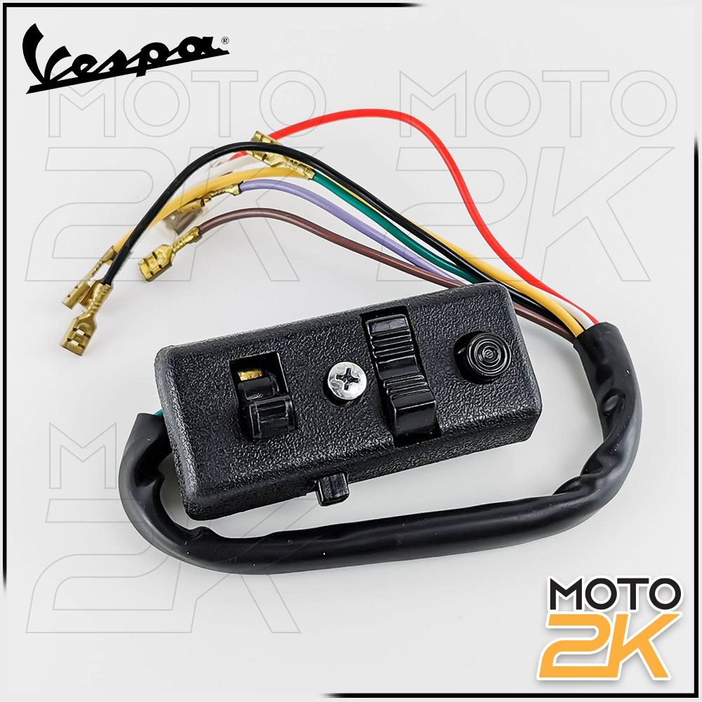 Commutatore Devio Luci Per Vespa 125 ET3 | Ricambio Originale Grabor | Modello 143324 - Foto 9