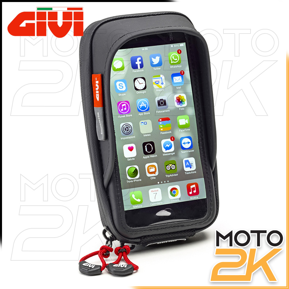 Givi S957B Custodia Porta Smartphone Impermeabile Da Moto E Bici