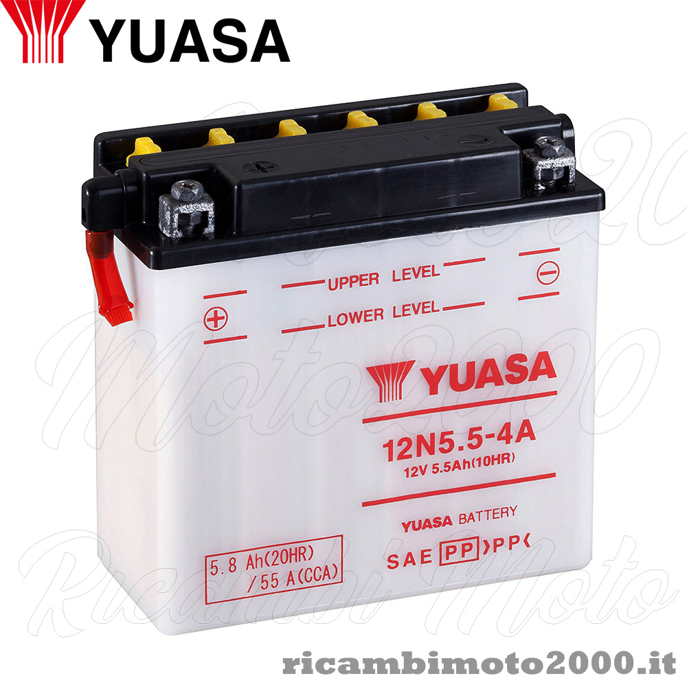 Batterie: Batteria Originale Yuasa 12n5.5-4a 12v 6ah Cagiva