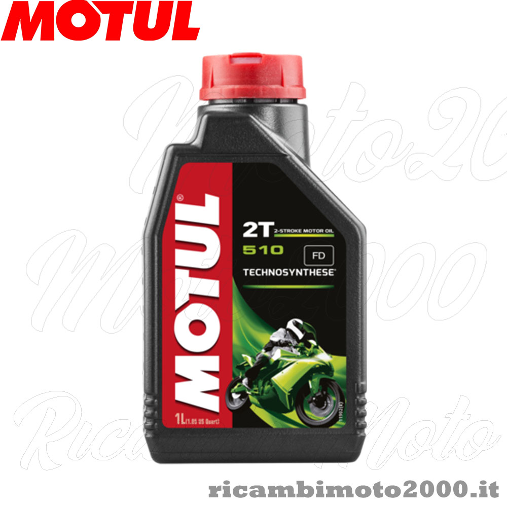 Lubrificanti: Olio Miscela Semisintetico Motul 510 2t 1L Tecnosynthese  Scooter Moto 2 Tempi 1 litro
