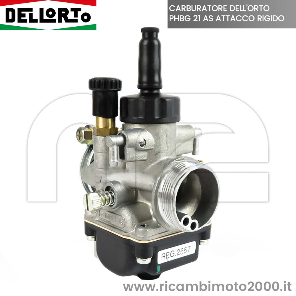 Motore: Carburatore Dell'orto Dellorto Phbg 21 Ds Attacco Elastico Con  Depressore E Miscelatore 02696