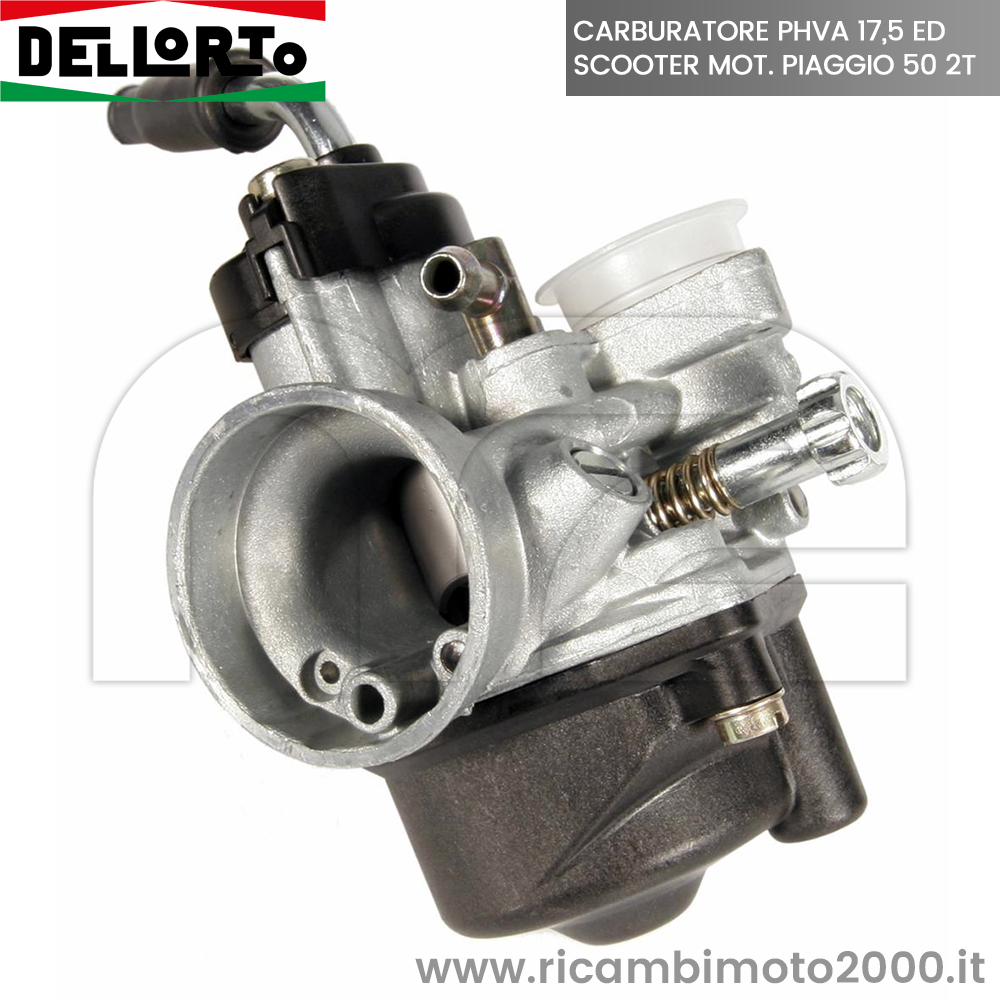 Carburateur PHVA 17.5 Piaggio Dellorto Starter Automatique - Velomoto