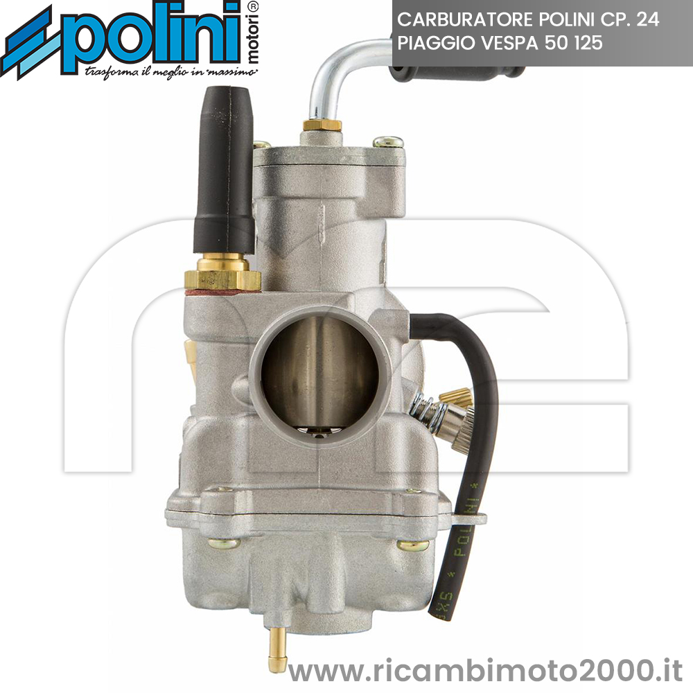 Carburatori: Carburatore Polini Racing Cp 24 Con Filtro Piaggio Vespa 50 125