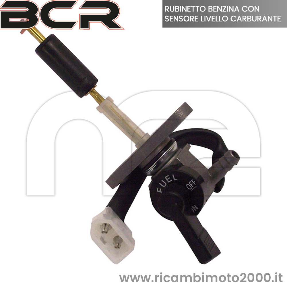 Serbatoi - Rubinetti: Rubinetto Benzina Con Sensore Livello Carburante Hm  Baja Cre Crm Derapage 50 125
